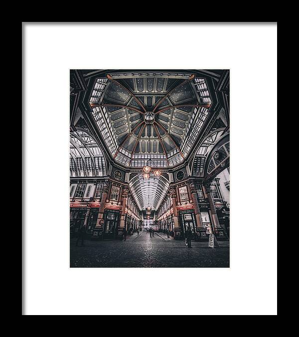 London Framed Print featuring the photograph Leadenhall Market by David George