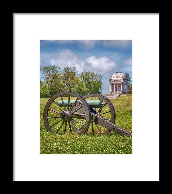 Cannon Framed Print featuring the photograph Lessons in History by Susan Rissi Tregoning