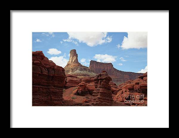 Canyonlands Framed Print featuring the photograph Let the Chips Fall by Jim Garrison