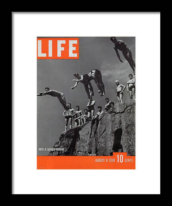 Life Magazine Framed Print featuring the photograph Life Cover: August 8, 1938 by Arthur Griffin