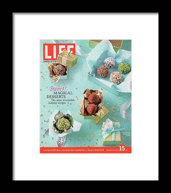 Chocolate Framed Print featuring the digital art LIFE Cover: December 15, 2006 by Kirsten Strecker