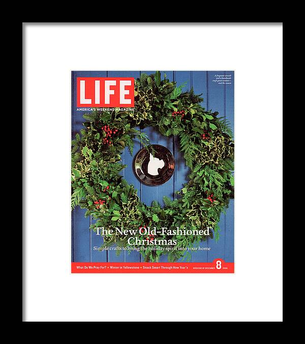 Christmas Framed Print featuring the digital art LIFE Cover: December 8, 2006 by Coral Von Zumwalt