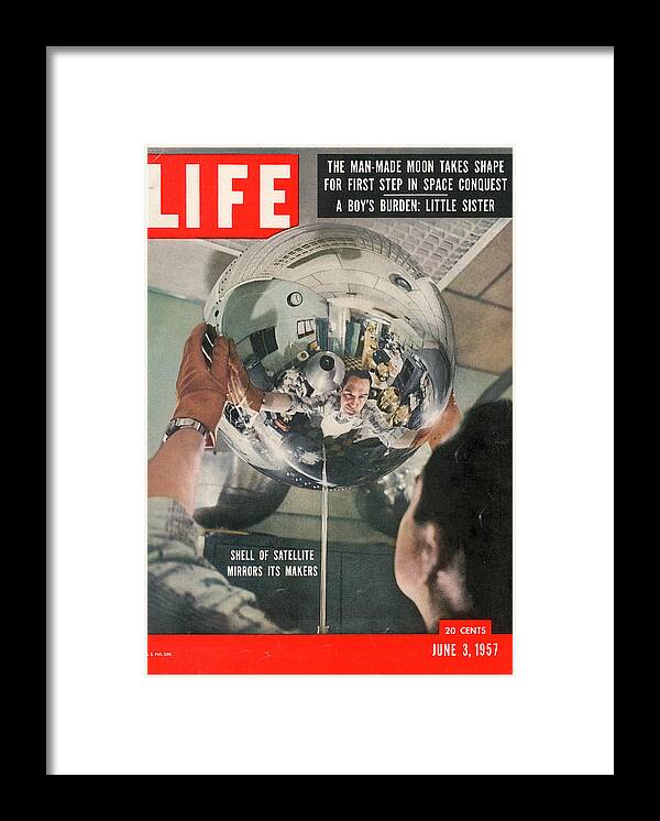 Science Framed Print featuring the photograph LIFE Cover: June 3, 1957 by Hank Walker
