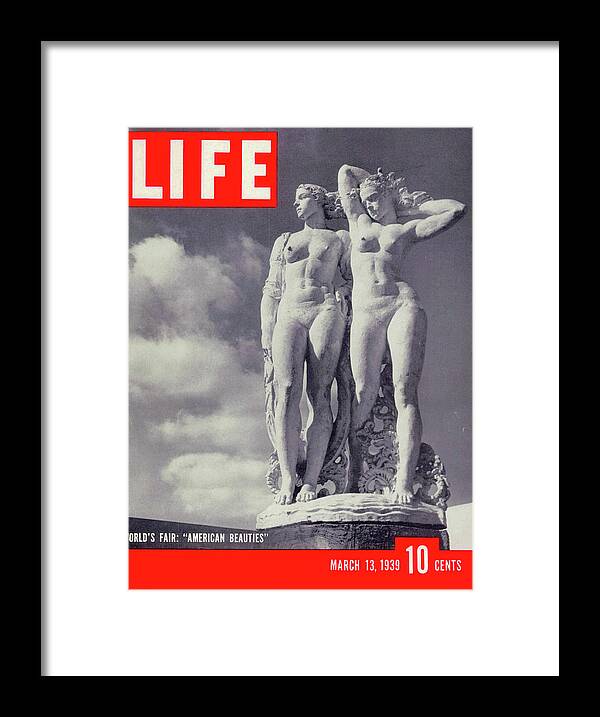 World's Fair Framed Print featuring the photograph LIFE Cover: March 13, 1939 by Alfred Eisenstaedt