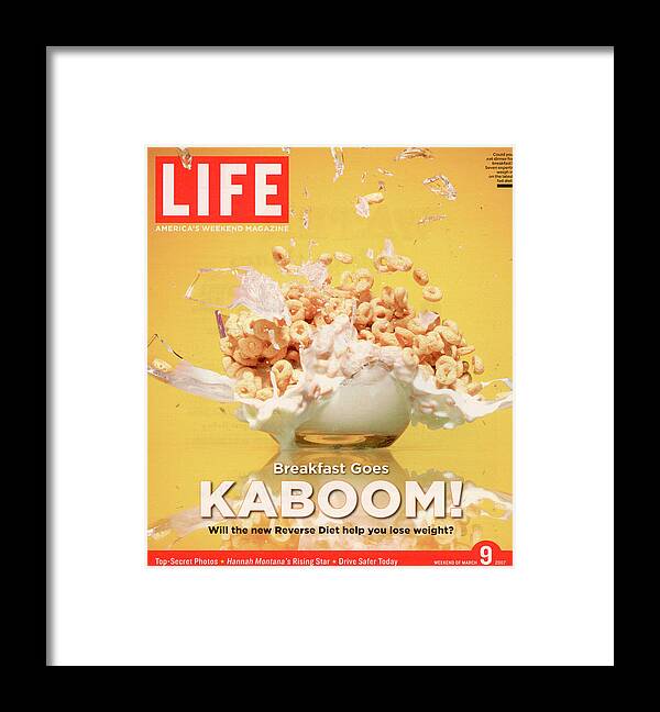 Breakfast Framed Print featuring the photograph LIFE Cover: March 9, 2007 by Adam Levey
