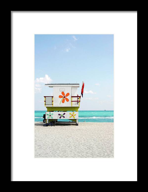 Lifeguard Framed Print featuring the photograph Lifeguards Station by Ntzolov