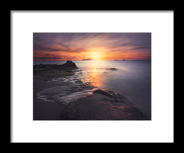 Sunset Framed Print featuring the photograph Light 7r44206 by Joanaduenas