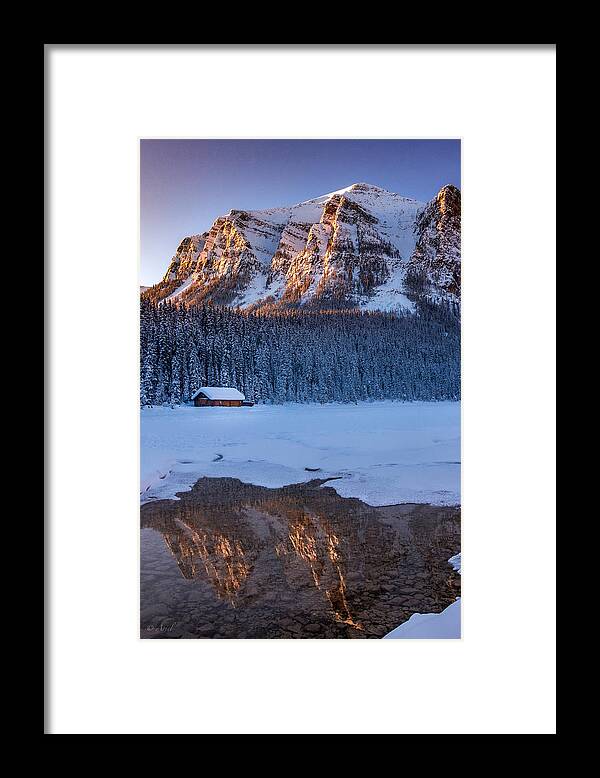 Canada Framed Print featuring the photograph Light Of Lake Louise by Ariel Ling