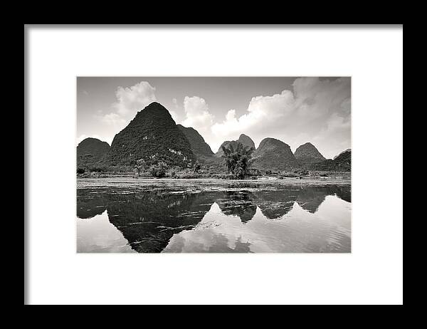 Outdoors Framed Print featuring the photograph Lijiang Beauty by Ipandastudio