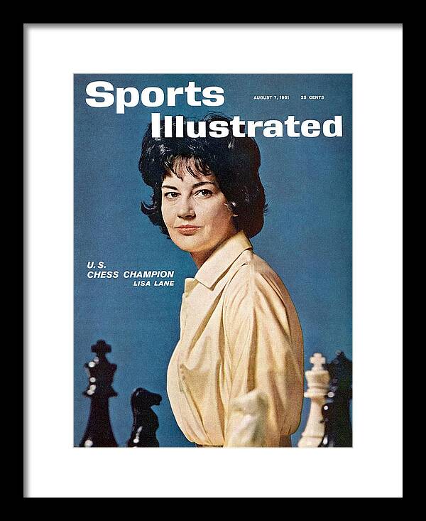 Magazine Cover Framed Print featuring the photograph Lisa Lane, Us Chess Champion Sports Illustrated Cover by Sports Illustrated