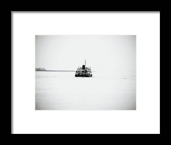Liverpool Framed Print featuring the photograph LIVERPOOL. The Mersey Ferry 'Royal Iris' by Lachlan Main
