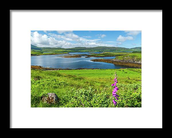 Britain Framed Print featuring the photograph Loch Dunvegan, Isle of Skye by David Ross