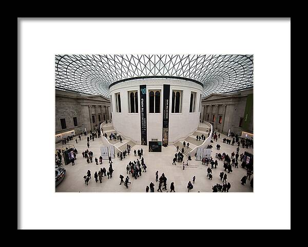The Olympic Games Framed Print featuring the photograph London 2012 - Museums by Peter Macdiarmid