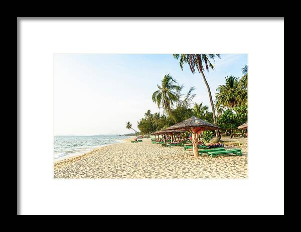 Scenics Framed Print featuring the photograph Long Beach, Phu Quoc, Vietnam by John Harper
