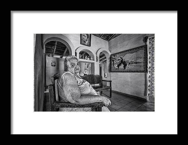 Cuba Framed Print featuring the photograph Longlife Dreams / Central Cuba by Andreas Bauer
