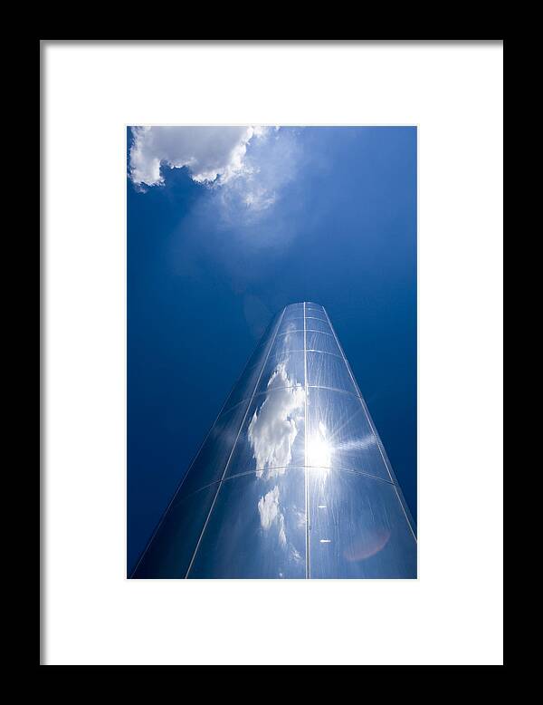 21st Century Framed Print featuring the photograph Looking Up by Skankster