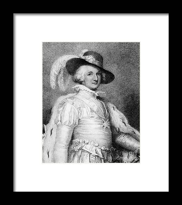 Engraving Framed Print featuring the drawing Louis Philippe II, Duke Of Orleans by Print Collector