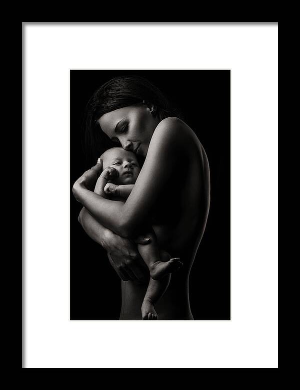 Portrait Framed Print featuring the photograph Love by Martin Krystynek