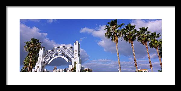 Photography Framed Print featuring the photograph Low Angle View Of An Entrance by Panoramic Images