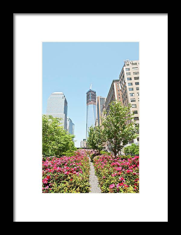 Lower Manhattan Framed Print featuring the photograph Lower Manhattan With Freedom Tower And by Travelif