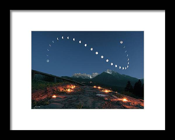 #faatoppicks Framed Print featuring the photograph Lunar curve by Giorgia Hofer