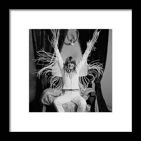 Event Framed Print featuring the photograph Madman Salutes by Fin Costello