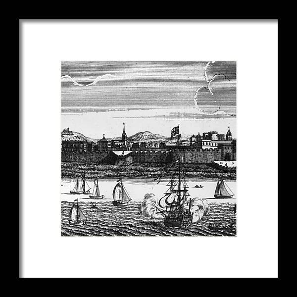 Finance Framed Print featuring the photograph Madras Seaport by Hulton Archive