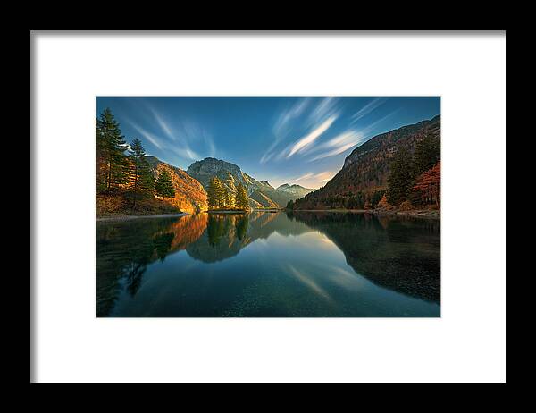 Lake Framed Print featuring the photograph Magic Lake... by Krzysztof Browko