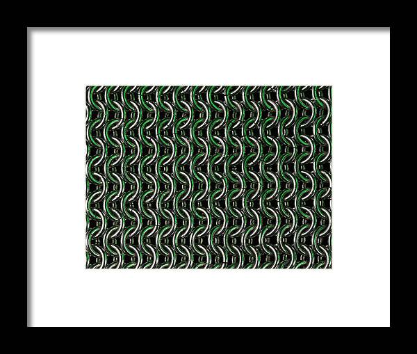 Chainmail Framed Print featuring the photograph Maille IIi by Joseph Roberts