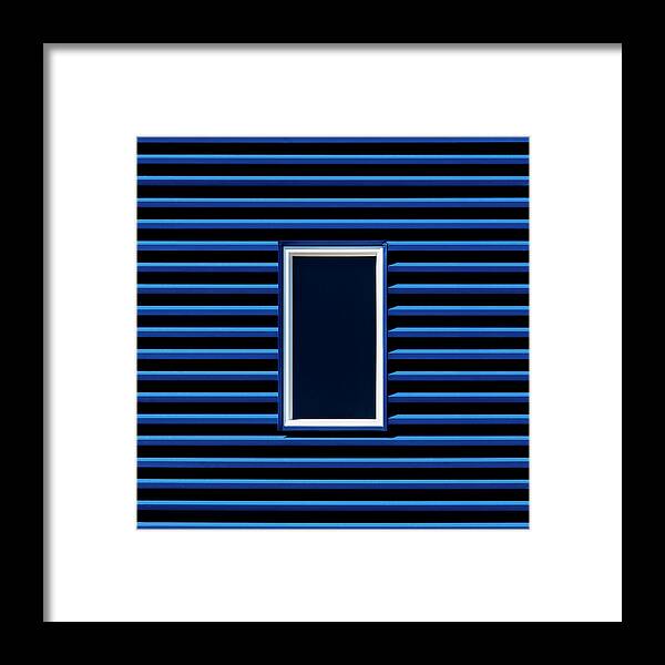 Urban Framed Print featuring the photograph Square - Maine Window by Stuart Allen