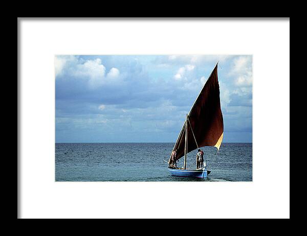 Atoll Framed Print featuring the photograph Maldives, Southern Atolls, Traditional by Tropicalpixsingapore