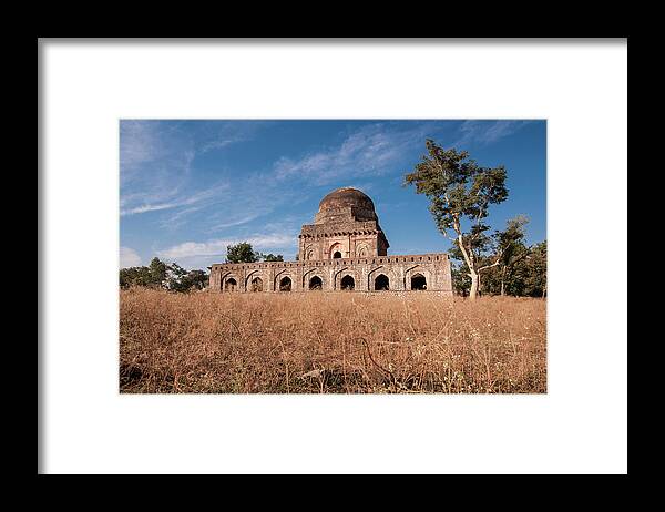 Built Structure Framed Print featuring the photograph Mandu, Mandav by Saurabh