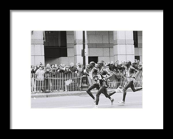 Marathon Framed Print featuring the photograph Marathon by FD Graham