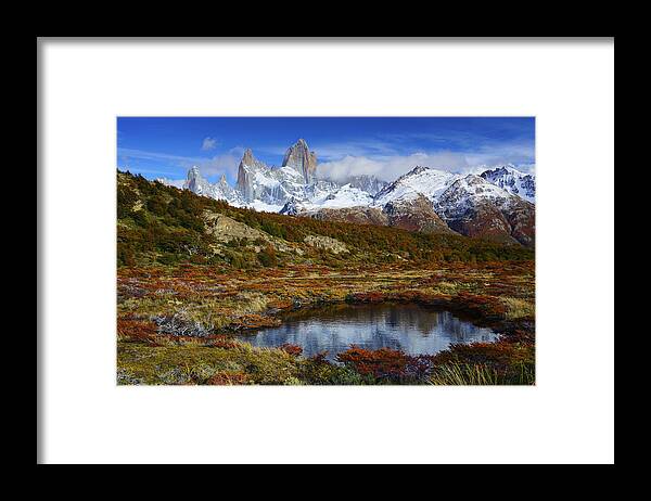Mountains Framed Print featuring the photograph March Autumn by Mihai Ian Nedelcu