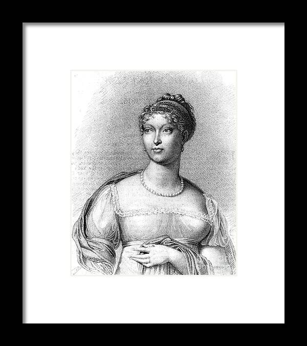 Marie Louise, Duchess Of Parma, Second Framed Print by Print Collector 