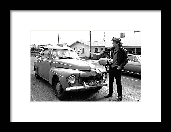 California Framed Print featuring the photograph Mark Sullivan 70s Rock Archive by Mark Sullivan