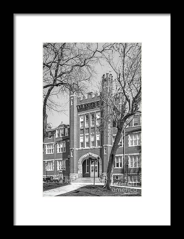 Marshall University Framed Print featuring the photograph Marshall University Old Main by University Icons