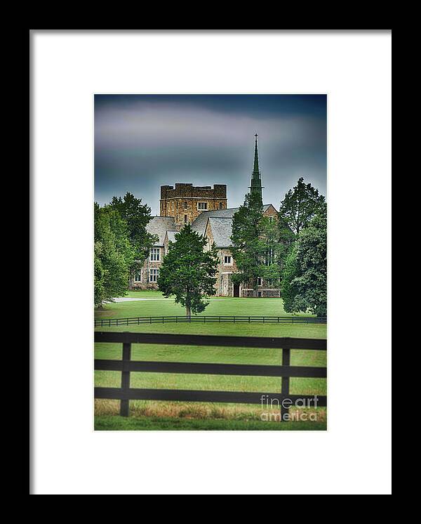 Berry College Framed Print featuring the photograph Mary Hall, Berry College by Ken Johnson