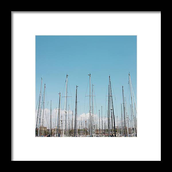 Sailboat Framed Print featuring the photograph Mastils by Roc Canals Photography