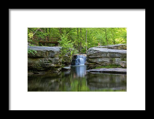 Coxing Kill Framed Print featuring the photograph May Morning at Split Rock by Jeff Severson