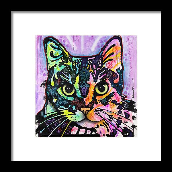 Maya Framed Print featuring the mixed media Maya by Dean Russo- Exclusive