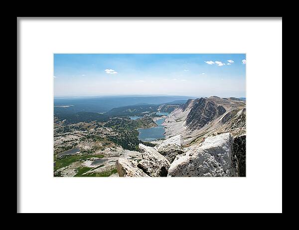 Mountain Framed Print featuring the photograph Medicine Bow Peak by Nicole Lloyd