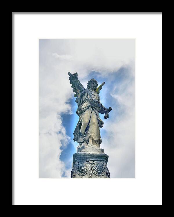 1852 Framed Print featuring the photograph Memphis Archangel by JAMART Photography