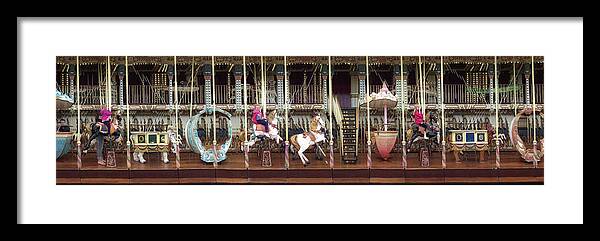 Europe Framed Print featuring the photograph Merry go round by Seeables Visual Arts