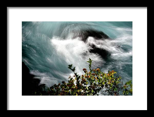 Metolius Framed Print featuring the photograph Metolius River Cascade by Jerry Sodorff
