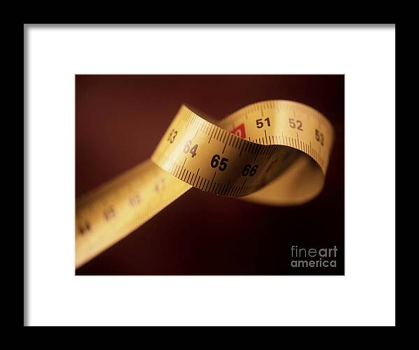 21st Century Framed Print featuring the photograph Metre With Knot. by 