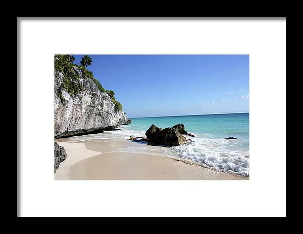 Eco Tourism Framed Print featuring the photograph Mexican Lagoon by Arsenik