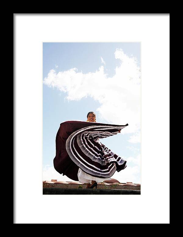 People Framed Print featuring the photograph Mexico, Oaxaca, Istmo, Woman In by Monica Rodriguez