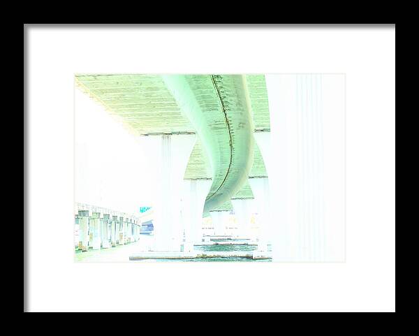 Miami Framed Print featuring the photograph Miami Bridge by Merle Grenz