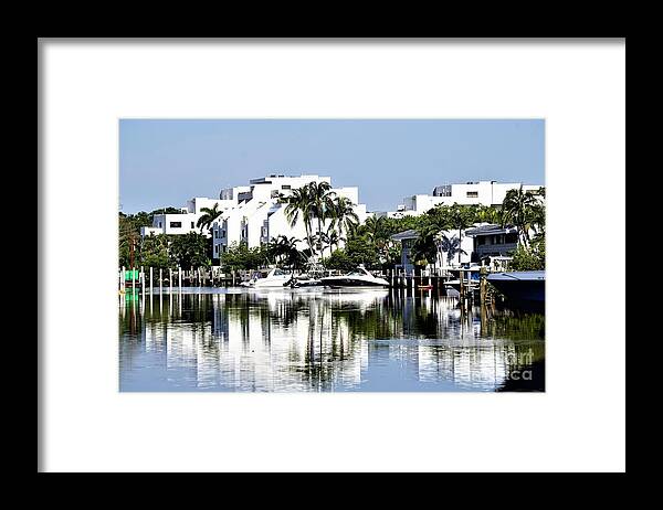 Boats Framed Print featuring the photograph Miami by Merle Grenz